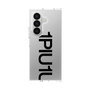 クリアケース［ 1PIU1UGUALE3 - Logo Bold - Black ］