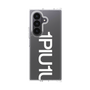 クリアケース［ 1PIU1UGUALE3 - Logo Bold -White ］
