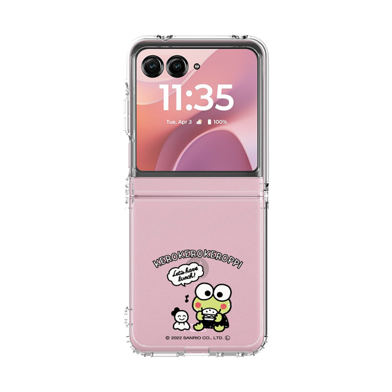 クリアケース［ けろけろけろっぴ - おさんぽでランチ ］
