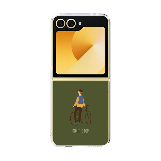 クリアケース［ Dont stop - Green ］