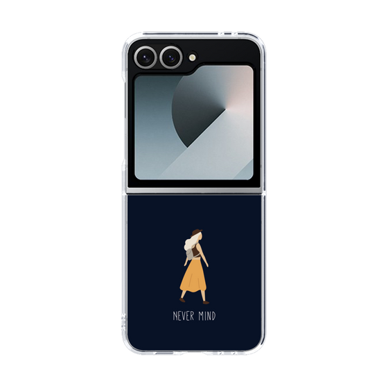 クリアケース［ Never Mind - Navy ］