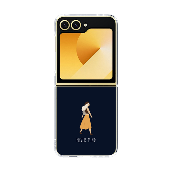 クリアケース［ Never Mind - Navy ］