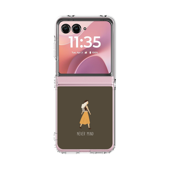 クリアケース［ Never Mind - Brown ］