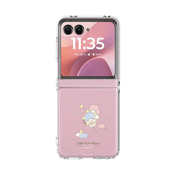クリアケース［ リトルツインスターズ - 夜空のお散歩 ］