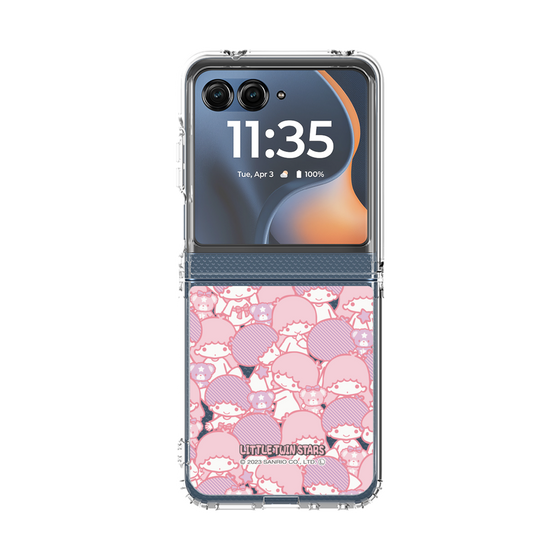 クリアケース［ リトルツインスターズ - うしろうしろ ］