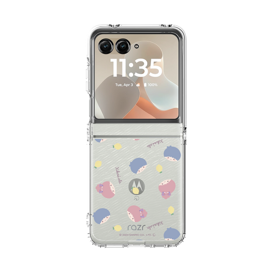 クリアケース［ リトルツインスターズ - むきゅむきゅ ］