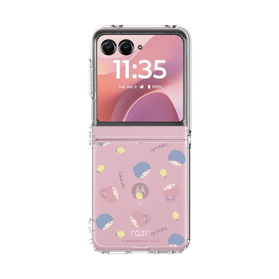 クリアケース［ リトルツインスターズ - むきゅむきゅ ］