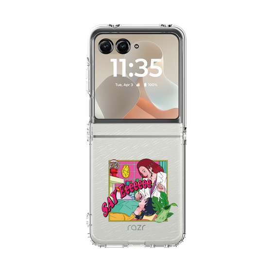 クリアケース［ SAY Eeeeeee ］