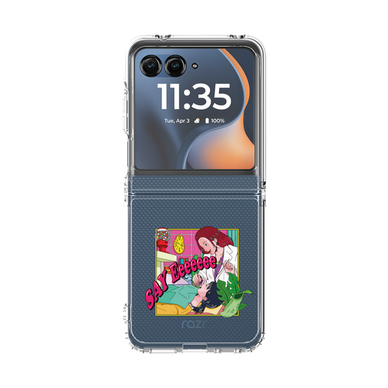 クリアケース［ SAY Eeeeeee ］