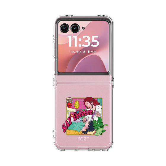 クリアケース［ SAY Eeeeeee ］