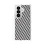 クリアケース［ Small Stripe - Gray × Black ］