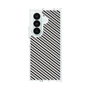 クリアケース［ Small Stripe - Gray × Black ］