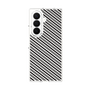 クリアケース［ Small Stripe - Gray × Black ］