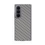 クリアケース［ Small Stripe - Gray × Black ］