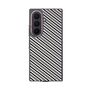 クリアケース［ Small Stripe - Gray × Black ］