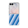 クリアケース［ Middle Stripe - Blue ］