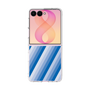 クリアケース［ Middle Stripe - Blue ］