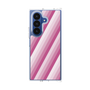 クリアケース［ Middle Stripe - Pink ］