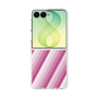 クリアケース［ Middle Stripe - Pink ］