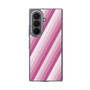 クリアケース［ Middle Stripe - Pink ］