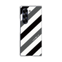 クリアケース［ Big Stripe - Black × Gray ］