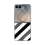 クリアケース［ Big Stripe - Black × Gray ］