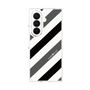 クリアケース［ Big Stripe - Black × Gray ］