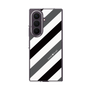 クリアケース［ Big Stripe - Black × Gray ］