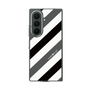 クリアケース［ Big Stripe - Black × Gray ］