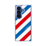 クリアケース［ Big Stripe - Red × Blue ］