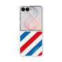クリアケース［ Big Stripe - Red × Blue ］