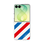 クリアケース［ Big Stripe - Red × Blue ］