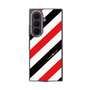 クリアケース［ Big Stripe - Red × Black ］
