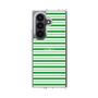 クリアケース［ Small Border - Green ］