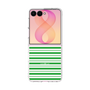 クリアケース［ Small Border - Green ］