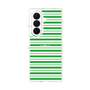 クリアケース［ Small Border - Green ］