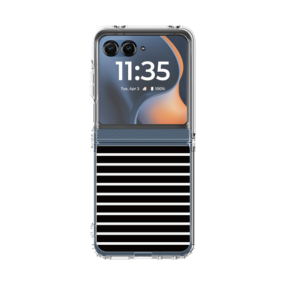 クリアケース［ Middle Border - Black ］