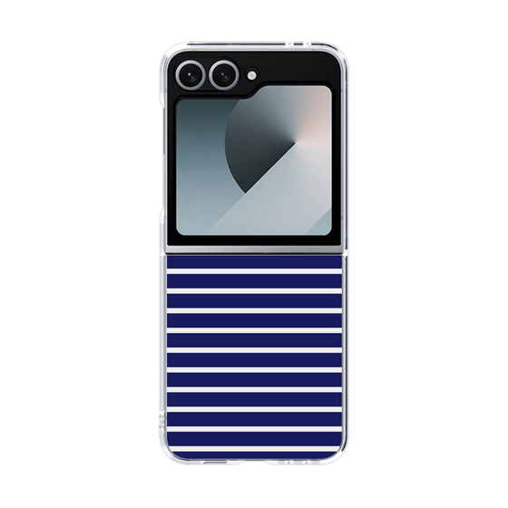 クリアケース［ Middle Border - Blue ］