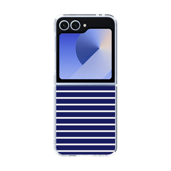 クリアケース［ Middle Border - Blue ］