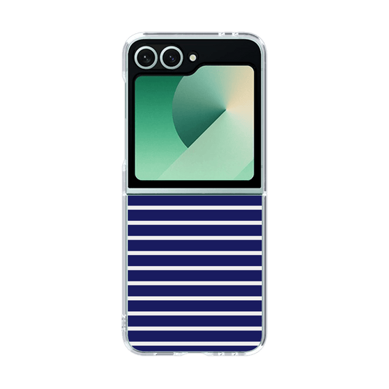 クリアケース［ Middle Border - Blue ］