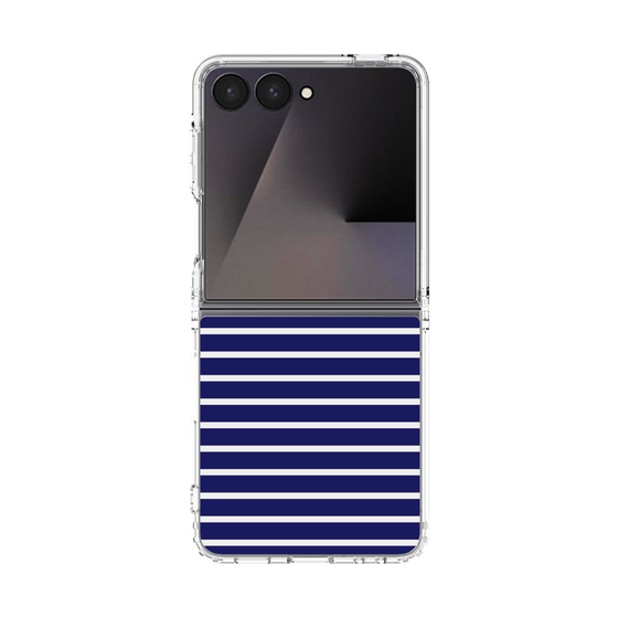 クリアケース［ Middle Border - Blue ］