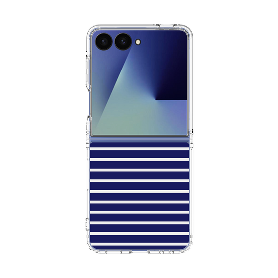 クリアケース［ Middle Border - Blue ］