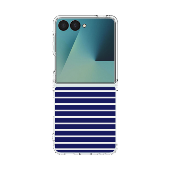 クリアケース［ Middle Border - Blue ］