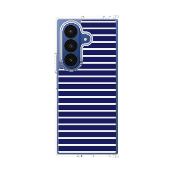 クリアケース［ Middle Border - Blue ］