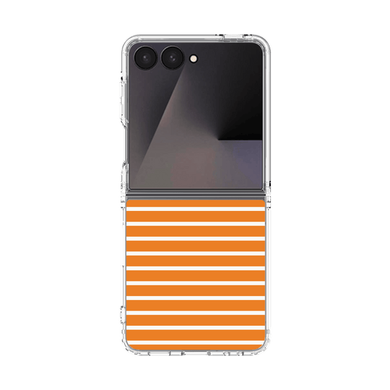 クリアケース［ Middle Border - Orange ］