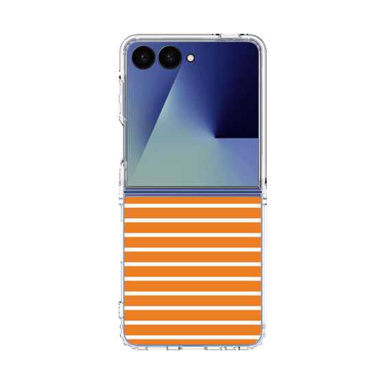 クリアケース［ Middle Border - Orange ］