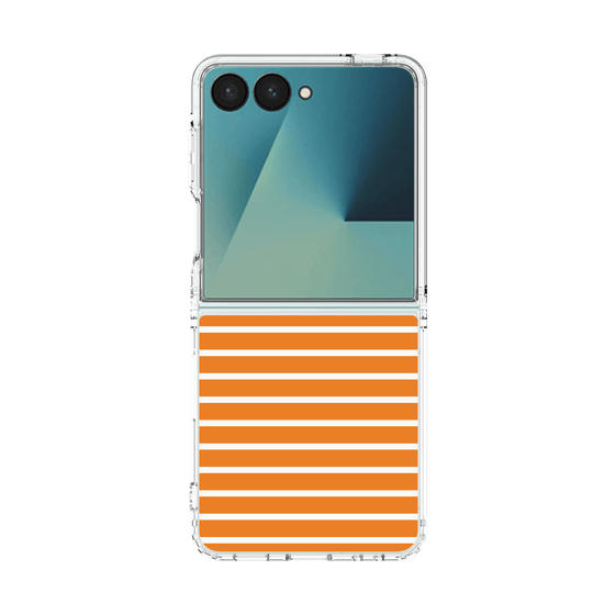 クリアケース［ Middle Border - Orange ］