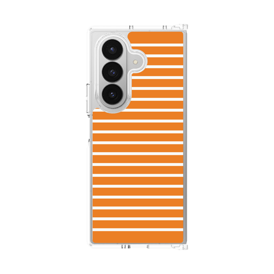 クリアケース［ Middle Border - Orange ］
