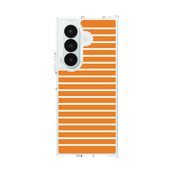 クリアケース［ Middle Border - Orange ］