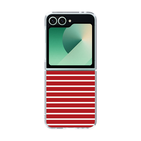 クリアケース［ Middle Border - Red ］